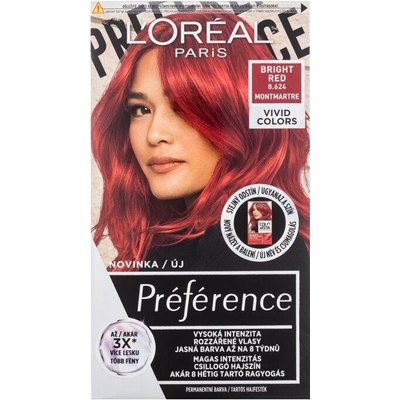 L'Oréal Paris Préférence Vivid Colors permanentná farba vlasov 8.624 Montmartre 150 ml