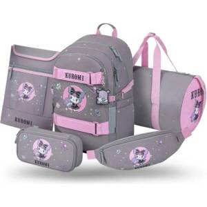 Baagl BAAGL SADA 5 Skate Kuromi Grey: раница, несесер, спортна чанта, чантичка за кръста, калъф за лаптоп (A-36436)