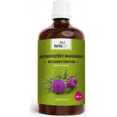 Herbavis Ostropestřec tinktura 100 ml