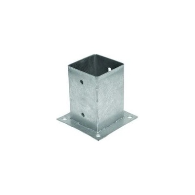 Patka sloupku 101x101x150mm tl. 1.8mm ZN