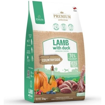 Pokusa Puppy Lamb & Duck 3 kg