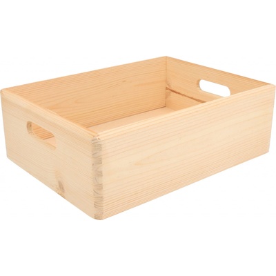 ČistéDřevo Drevený box 40 x 30 x 14 CM