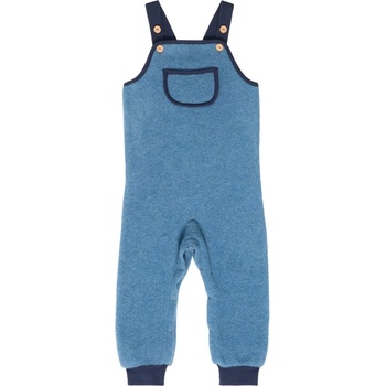 Finkid Детски цял костюм Finkid Kid's Keinu Wool Overall - Real Teal / Navy - размер 70/80 (704-2077-0512)