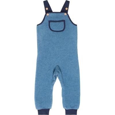 Finkid Детски цял костюм Finkid Kid's Keinu Wool Overall - Real Teal / Navy - размер 70/80 (704-2077-0512)