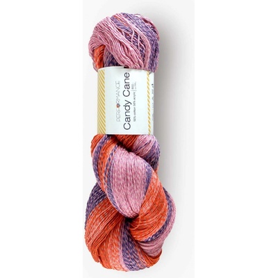 Performance Bavlněná příze Candy Cane 113 - oranžovofialová 200g 850m