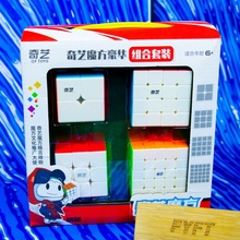 QiYi MoFangGe Cubing darčekový set 2x2-5x5 Stickerless (QiYi)