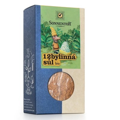 SONNENTOR 12-билкова сол, органична, 120 гр