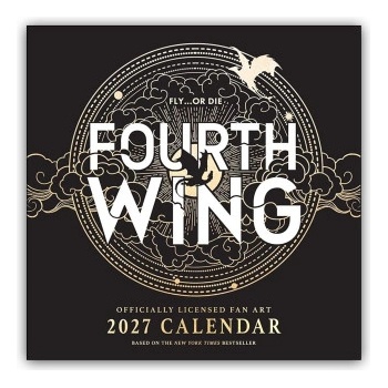 Andrews McMeel Publishing Fourth Wing Officially Licensed Fan Art 2027 Wall Calendar | LLC Entangled Publishing