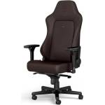 Noblechairs Геймърски стол noblechairs ICON Gaming Java Edition, до 150kg, изкуствена кожа, алуминиева основа, регулируеми подлакътници, регулируема облегалка, лумбална опора, кафяв (ICN-PU-JED)