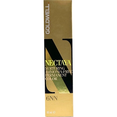 Goldwell Nectaya Permanent Hair Color farba na vlasy 6NN Dark Blond-Extra 60 ml