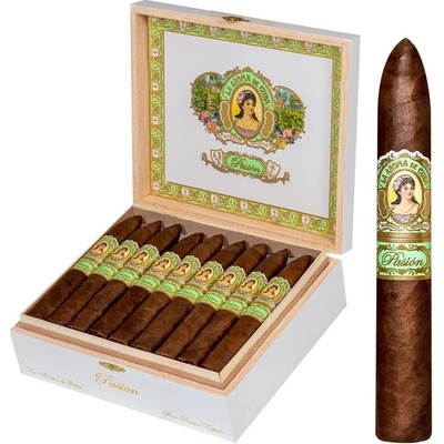 La Aroma del Caribe Pasion Torpedo Box Pressed 25 ks