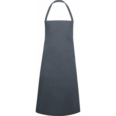 Karlowsky Číšnická zástěra Bib Pinafore šedá tmavá