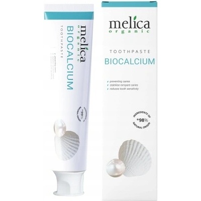 Melica Organic Prírodná bez fluóru Biocalcium 100ml