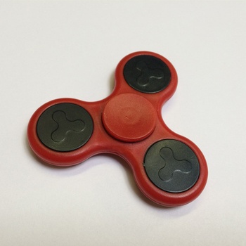 Fidget Spinner 7cm žlutý