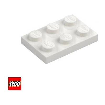 LEGO® 3021 Podložka 2x3 Bílá