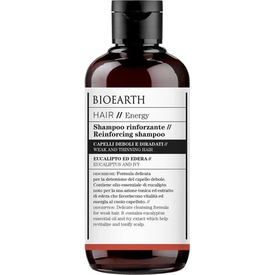 Bioearth Reinforcing Shampoo posilující šampon pro slabé a řídké vlasy 250 ml