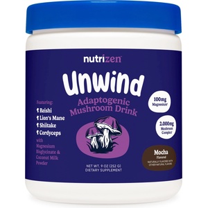 Nutricost NutriZen Unwind, мока, 252 g, Nutricost (57473 (681101) NC)