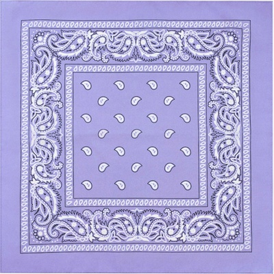 Party Párty bavlněná šátek bandana fialová