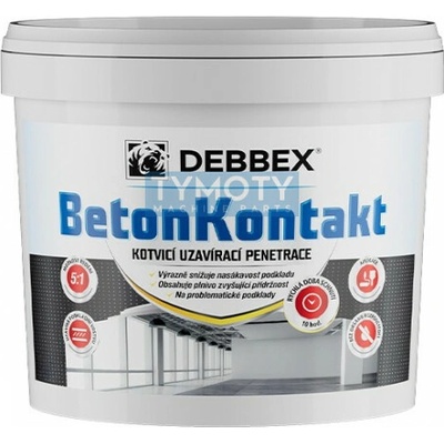 Debbex BetonKontakt - 13 kg modrá, vědro