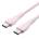 Vention USB-C 2.0/M - USB-C 2.0/M, (5A, силиконов, розов), 1, 5 м, кабел