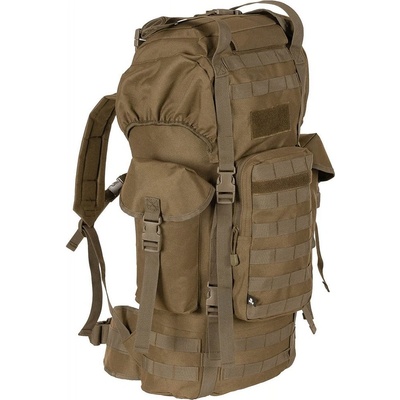 MFH Molle bojový polstrovaný + ALU výztuha coyote 65 l