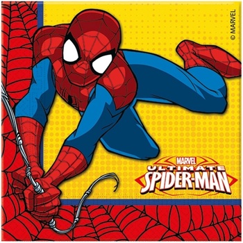 Procos servítky Spiderman 33x33cm 20ks