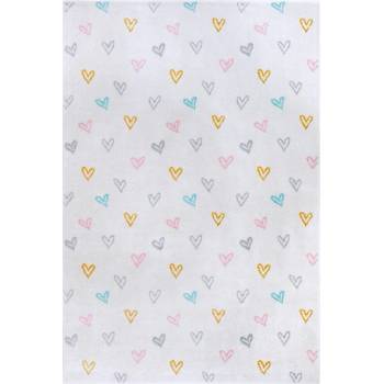 Hanse Home Бял детски килим 160x235 cm Hearts - Hanse Home (105946-160x235)