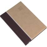 Realsystem Дневник за срокове REALSYSTEM Kensington B/5 седмичен, бял, с кафяви страници 2027 (5611-76)