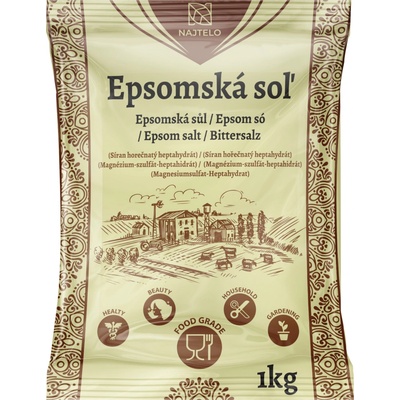 Najtelo Epsomská soľ 1 kg