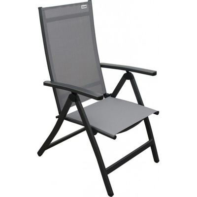 Doppler ACTIVE - hliníkové křeslo polohovací šedé