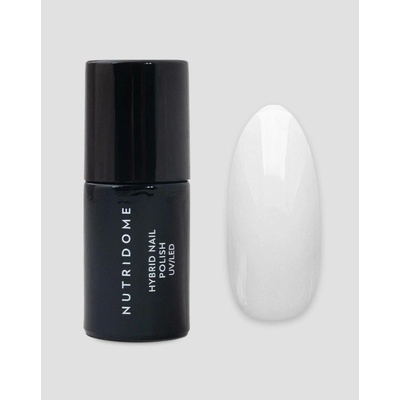 Nutridome Hybridní lak na nehty UV/LED White Classic 001 5 g