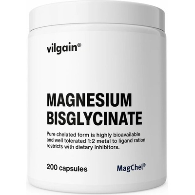 Vilgain Horčík bisglycinát 200 kapsúl