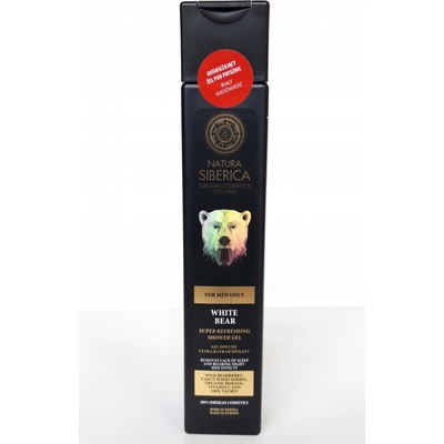 Natura Siberica sprchový gél Biely Medveď 250 ml