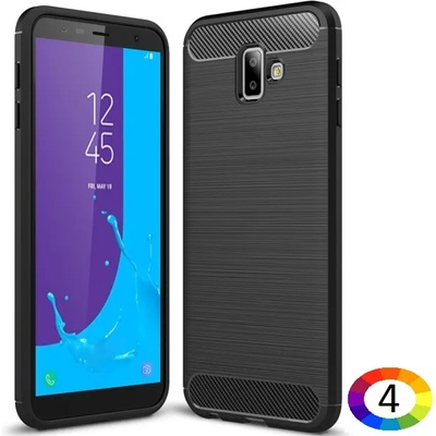 Samsung Galaxy J6+ / J6 Plus Carbon Fiber Калъф и Протектор