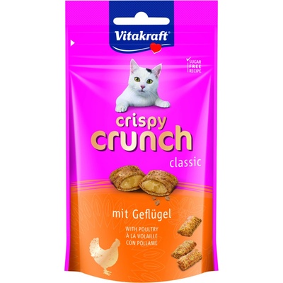 Vitakraft Cat Crispy Crunch hydinové 60 g