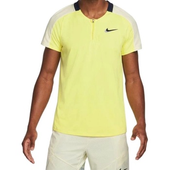 Nike Мъжка тениска с якичка Nike Court Dri-Fit Slam Tennis Polo M - Жълт