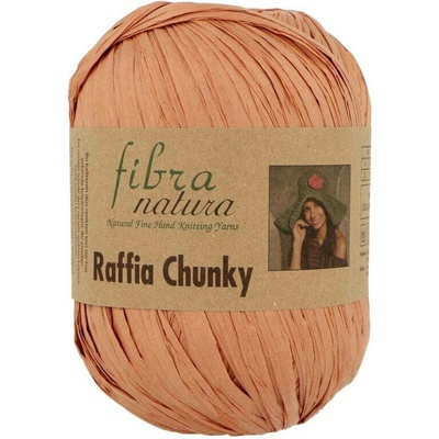 Fibra Natura Raffia Chunky 19 cihlová