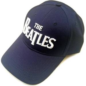 The Beatles Drop T Logo Шапка с козирка Navy Blue UNI (<![CDATA[BEATCAP01N]]>)