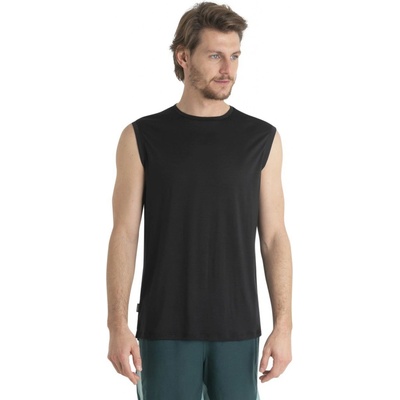 Icebreaker Mens Merino 125 Cool-Lite Sphere III Tank Black