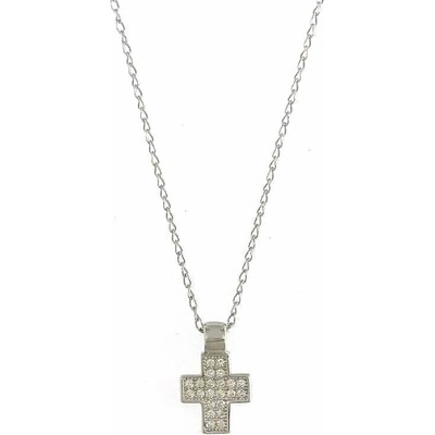 InfinitySilver Strieborný náhrdelník s krížikom 47642442