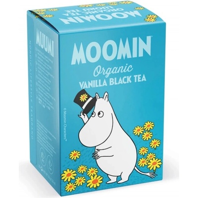 Moomin Bio černý čaj Vanilla 20 sáčků