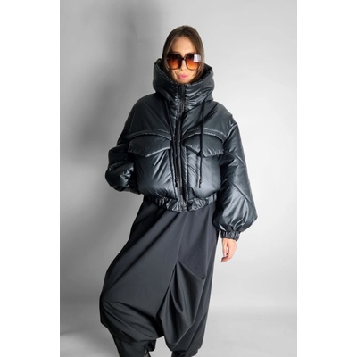 Miss City Official Bomber Cherry Wave Black