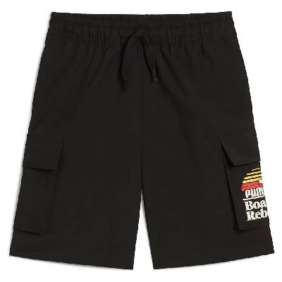 Къси панталони Puma Mid 90S Chino cargo shorts - Black (Black)