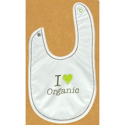 For Babies Бебешки лигавник с копче For Babies - I love organic (00090 L)