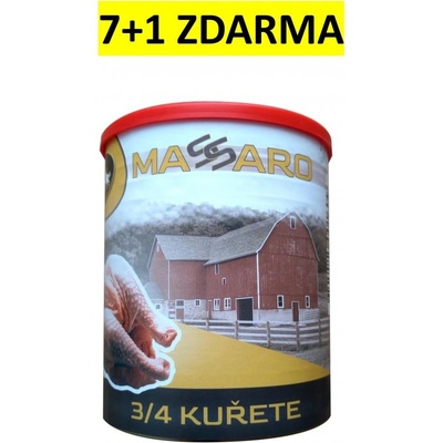 SlovakiaFarma Massaro 3/4 kuřete 8 x 800 g