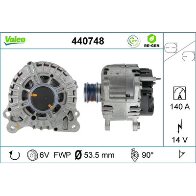 Alternátor VALEO 440748