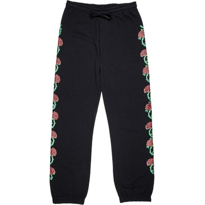 SANTA CRUZ teplakyRoses Sweatpant Black BLACK