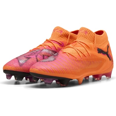 PUMA Дамски футболни бутонки Puma FUTURE 8 ULTIMATE Womens Firm Ground Football Boots - Orange/Black