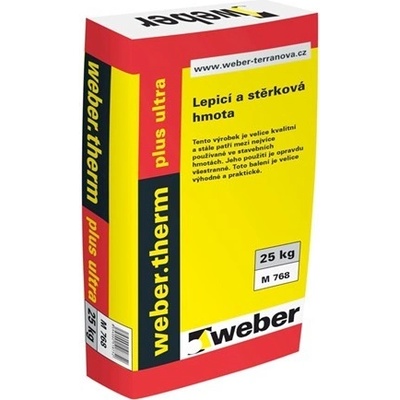 WEBER webertherm plus ultra - lepicí a stěrkový tmel 25kg
