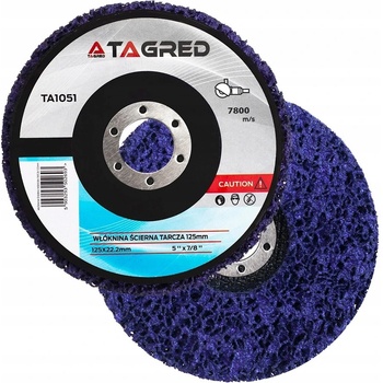 Tagred Brusný kotouč netkaný 125 x 22,2 mm TA1051